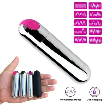 G-Spot Bullet Vibrators for Women USB Charge Small Sex Toys