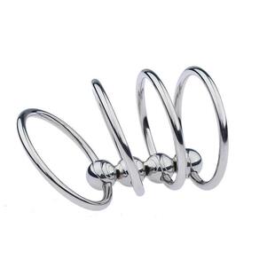 3/4 Metal Cock Ring Penis Erection Sex Toys For Men Delay Ej