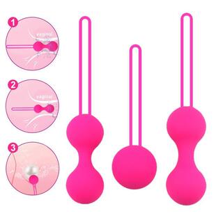 Silicone Vibrator Gspot Sex Toys Women Vaginal Kegel Balls