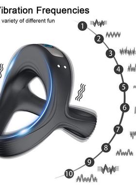 Vibrator Cockring Penis Cock Ring on For Man Delay Ejaculati