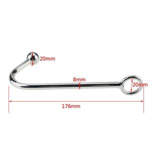 Prostate Massage Stainless Steel Butt Plug Anus Stimulator S