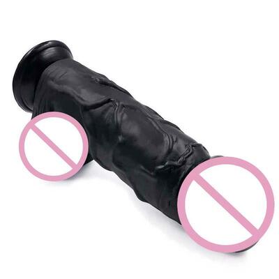 Realistic Man Thick Huge Dildo Soft Anal Plug Vaginal Mastur