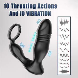 Bluetooth Anal Vibrators Thrusting Prostate Massager Vibrat