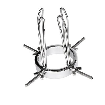 Metal Huge Plug Anal Expander Adjustable Vaginal Anus Specul