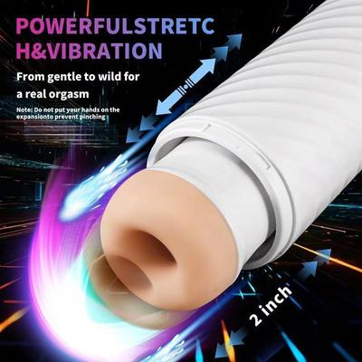 Intelligent suction telescopic voice masturbation Cup toys