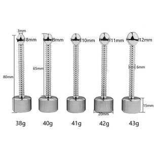 Stainless Steel Urethral Catheter Penis Plug Catheter Sound