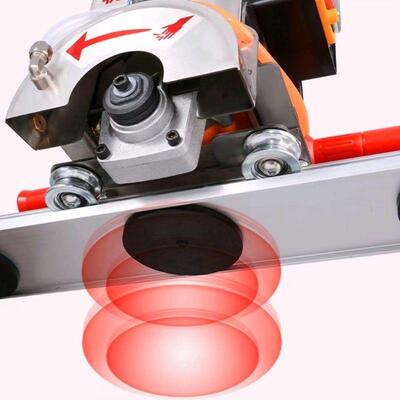 良驹轨道切割式机瓷砖小TDY型整套手持切无尘铝合金一直倒角机两