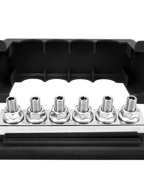 汽车配件M1红黑汇流A排0445110大电流接6线螺柱6螺柱改装房车0汇