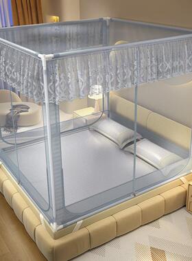 2025款家用卧室防摔新掉蚊帐安装床幔蒙古包婴儿童防止床ZJF47995