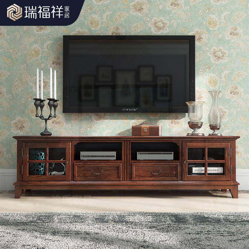 T286厅白蜡美木式全实木电视2柜1.8米客电视柜小户型储物地柜米,玩具/童车/益智/积木/模型,其它,淘宝优惠券,粉丝福利购,淘宝优惠卷