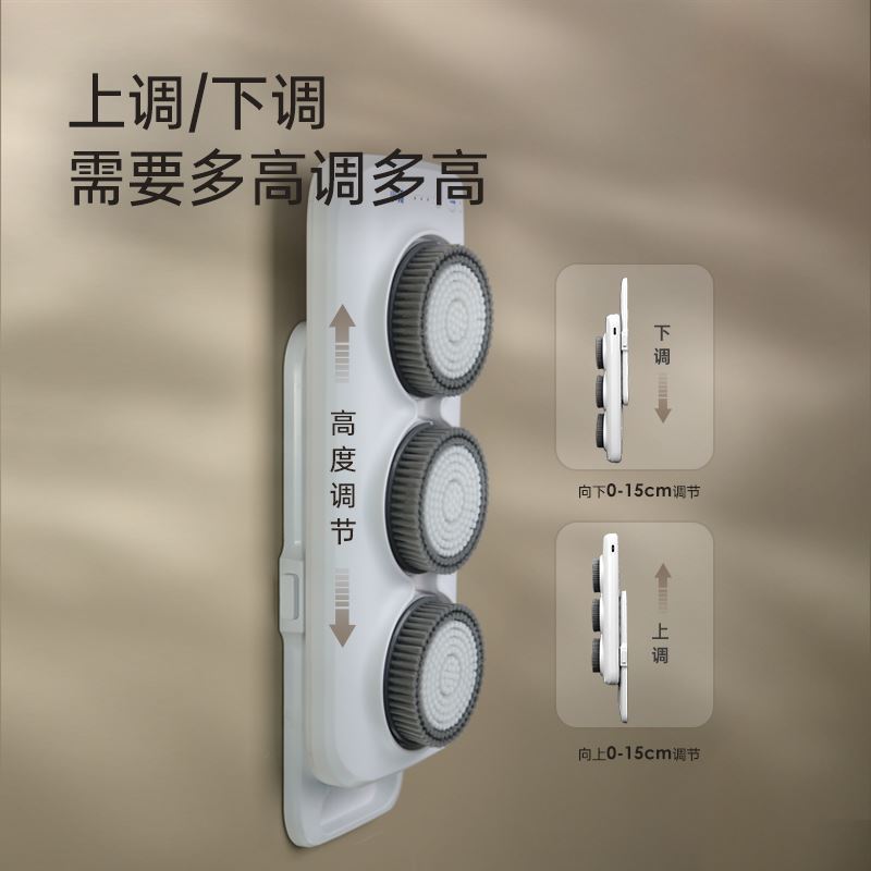 智能壁挂懒人搓泥搓背沐浴刷