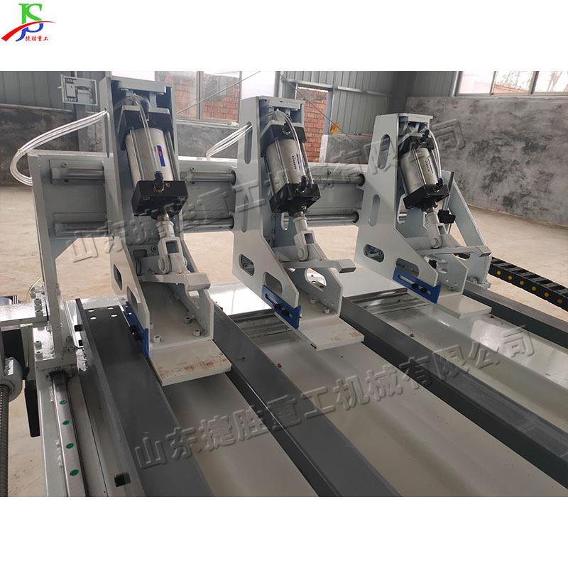 全自动工数控料机家具橱柜木板下料js008机四工门序数开控锯铣机