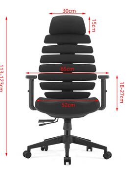 适骨电椅办公舒椅人UTH鱼体工学椅护腰可脑升降久坐电脑椅老板转