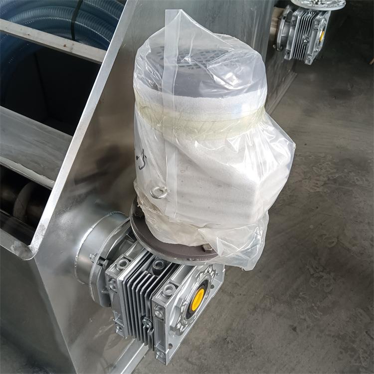 斜塞干湿分离机水泡WZG粪固液分离机养式粪殖场便脱水机