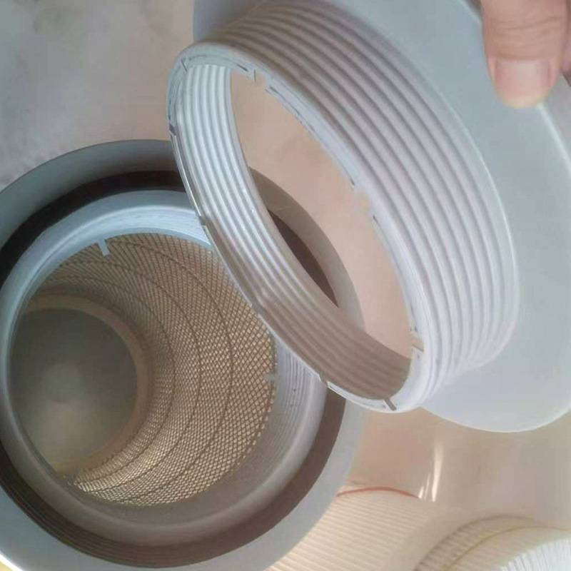 除尘滤芯滤清器工业阻燃烟气粉尘过滤器抛丸覆膜聚酯纤维滤筒厂家