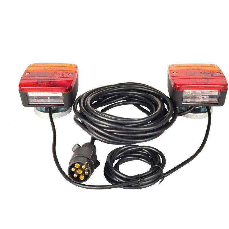 跨境带磁底座车车雾灯车汽信号尾灯改装配件7芯插JH101-B头房拖电,汽车零部件/养护/美容/维保,尾灯总成,淘宝优惠券,粉丝福利购,淘宝优惠卷