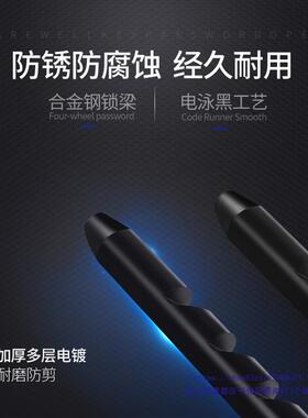 码密商玻璃门锁型锁锁具门插锁玻璃锁推拉双YNI门长锁铺锁室外