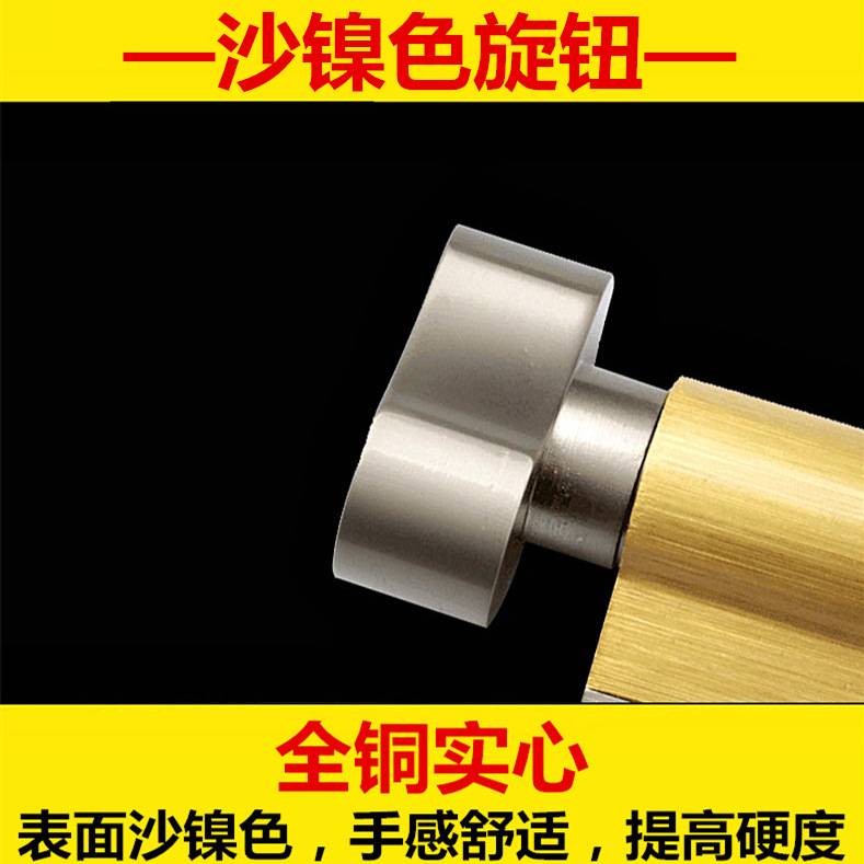 舒畅防盗门锁芯超C级单开锁芯门锁 室内免钥匙带逃生铜锁芯