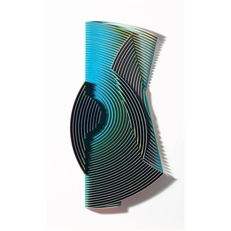 亚克力视觉错位装置画实物立体挂画设计师别墅样板间装饰画亚克力图片