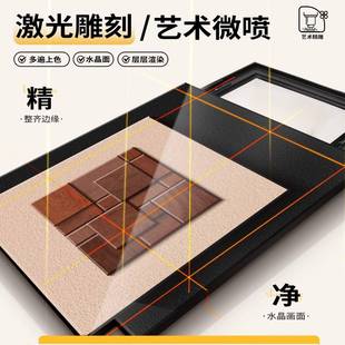 中关古风电表箱装饰0123画2箱025新款免挡打孔电闸盒总开多媒体遮