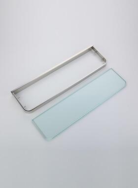 店工程卫生间浴室挂玻璃置物架壁式洗漱用品72917酒厕台所镜前收
