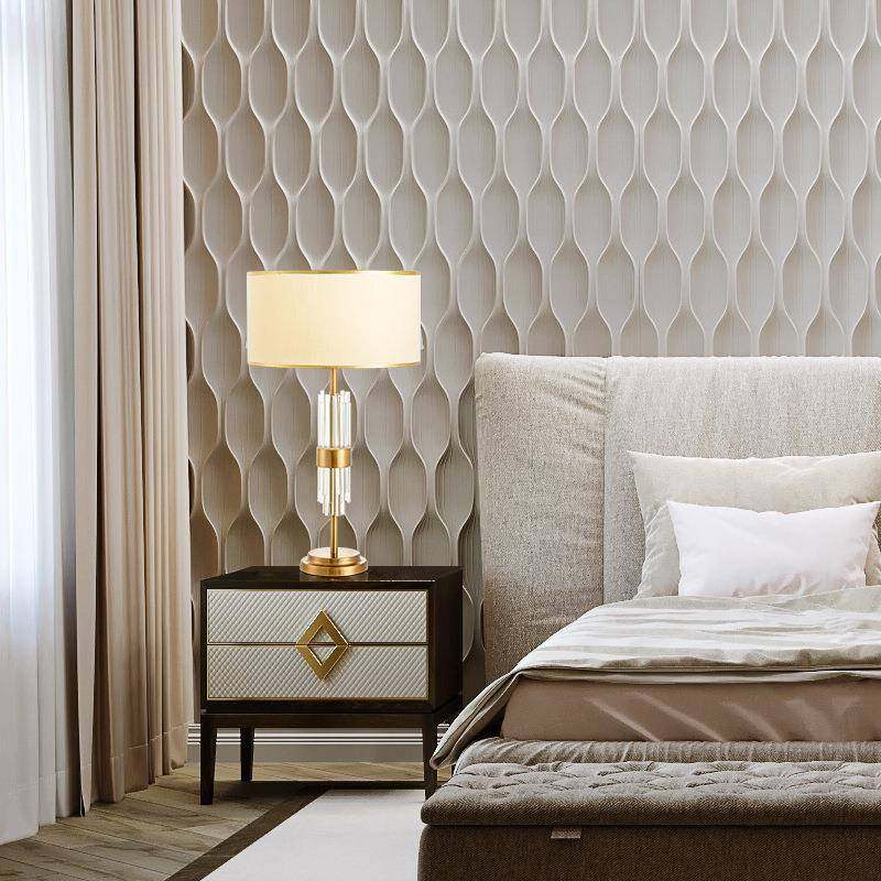 后现代BMS简约玻棒水晶客灯厅璃台室床头创意书房轻奢酒店卧网红