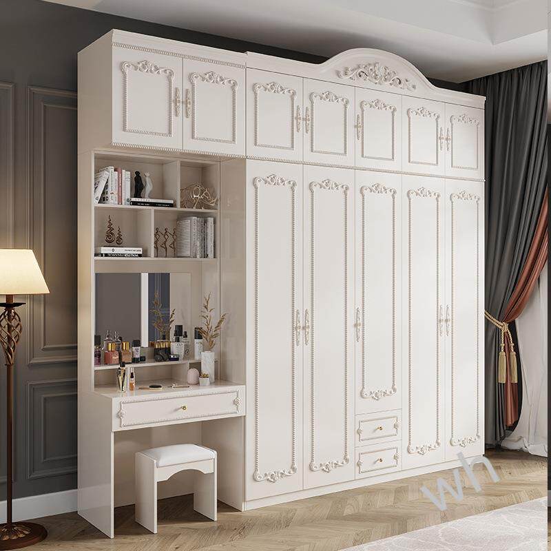 雯P1HEI欧式衣六门三现代简约经济型五门柜家用四卧室家具门门雕