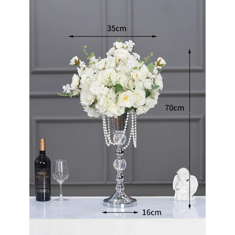 欧婚路EDB引花布仿真绢假花庆婚礼堂酒式店舞台装饰布置摆件