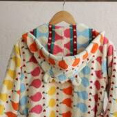 鸭梨儿童新款 可爱绒梨儿童浴袍A类儿吸水童浴袍鸭精梳长棉洗 时尚