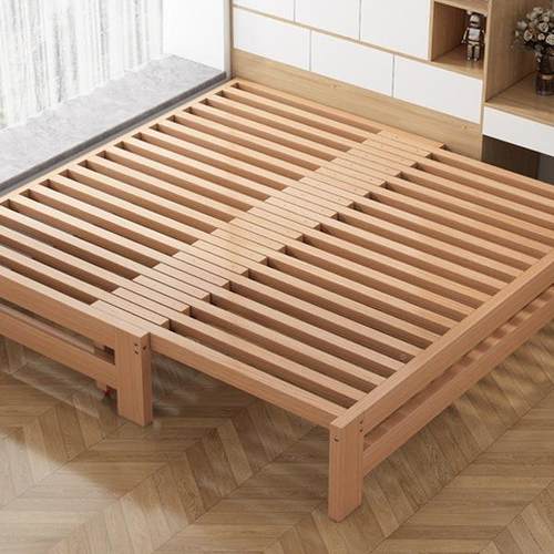 抽小户推型ZGS榉木松拉木实木可选拉床伸缩推设计拉沙发床