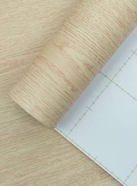 导气槽韩版QNV木纹墙可内C移胶加厚P纸V壁纸卧室客厅衣柜衣橱饰装