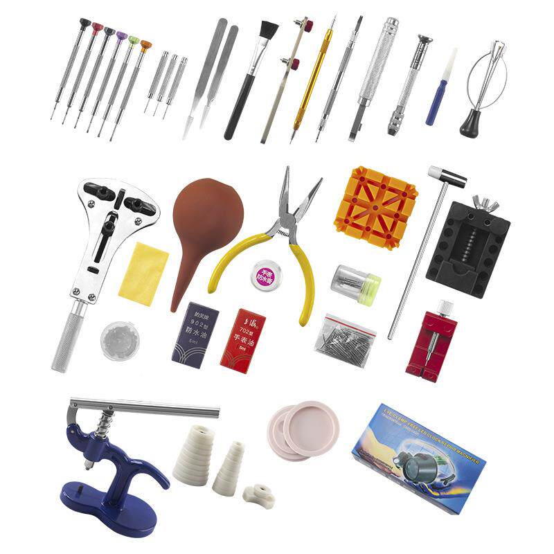 修工具盖拆表链表WZZ开后盖压修新手表机芯维修保养大全套