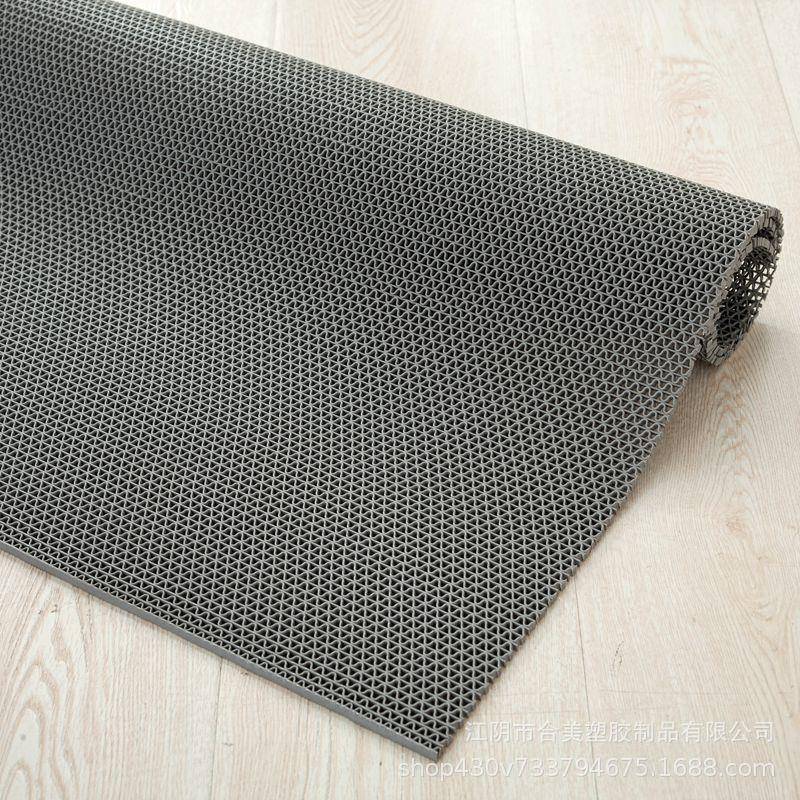 美防滑垫S型合pvc空地垫网格塑料卫生间浴室镂厨房网眼隔GAM水垫