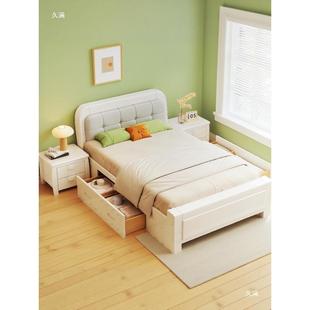 高床离地高50经济型1.2小户型老小户型1.5mUHE1.8加米双人人储物