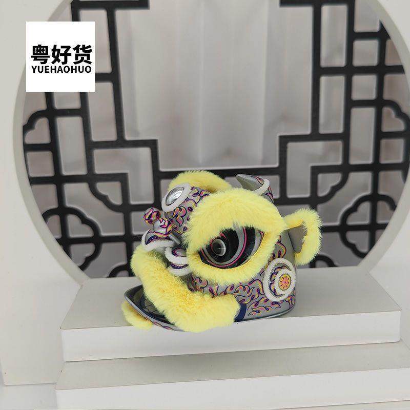 fYl狮招PCW才汽车中控台摆件桌面网红载一路车平安中工式艺醒品装