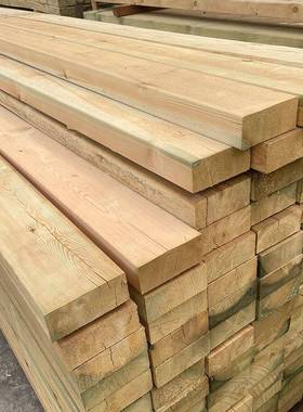 长条条实凉木龙骨梁料方樟UEF子木松防腐木长廊亭户庭院葡萄外架