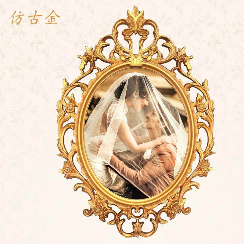 楼婚礼道具欧式相框客厅壁挂089画儿框镜框卧室鹅床头影童房天装