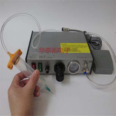 促1000销价HT1000点胶机点点胶控制器手胶动胶机点机滴胶机-打胶