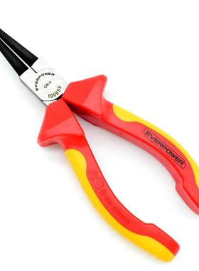 E绝RVEPOWER/10085ZML双色柄VDE缘圆嘴钳