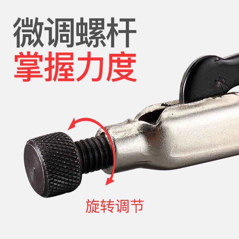 多扁功396能万用型大力钳子德国c尖嘴嘴嘴圆口夹钳型圆子焊接大力
