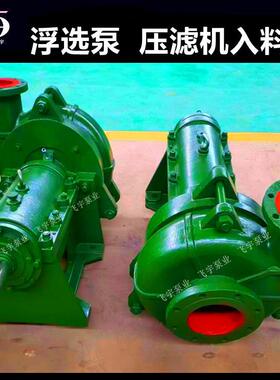 ZJW150-B压滤机入料加压泵ZJH浮选机入LIY4料0渣0浆泵卧式离心泵