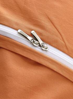 纯棉K58569被纯单品简现代约色单双人宿舍被套罩斜纹全棉被套单件