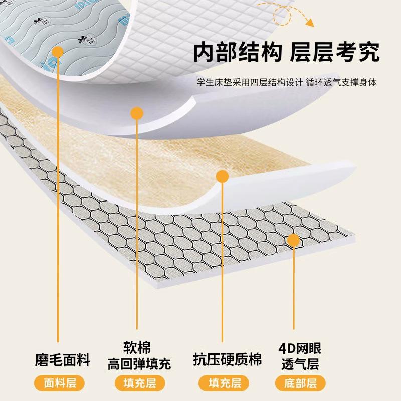 28-A类水洗棉床子垫软垫床家用榻褥子租房褥宿舍单人榻米遮盖物