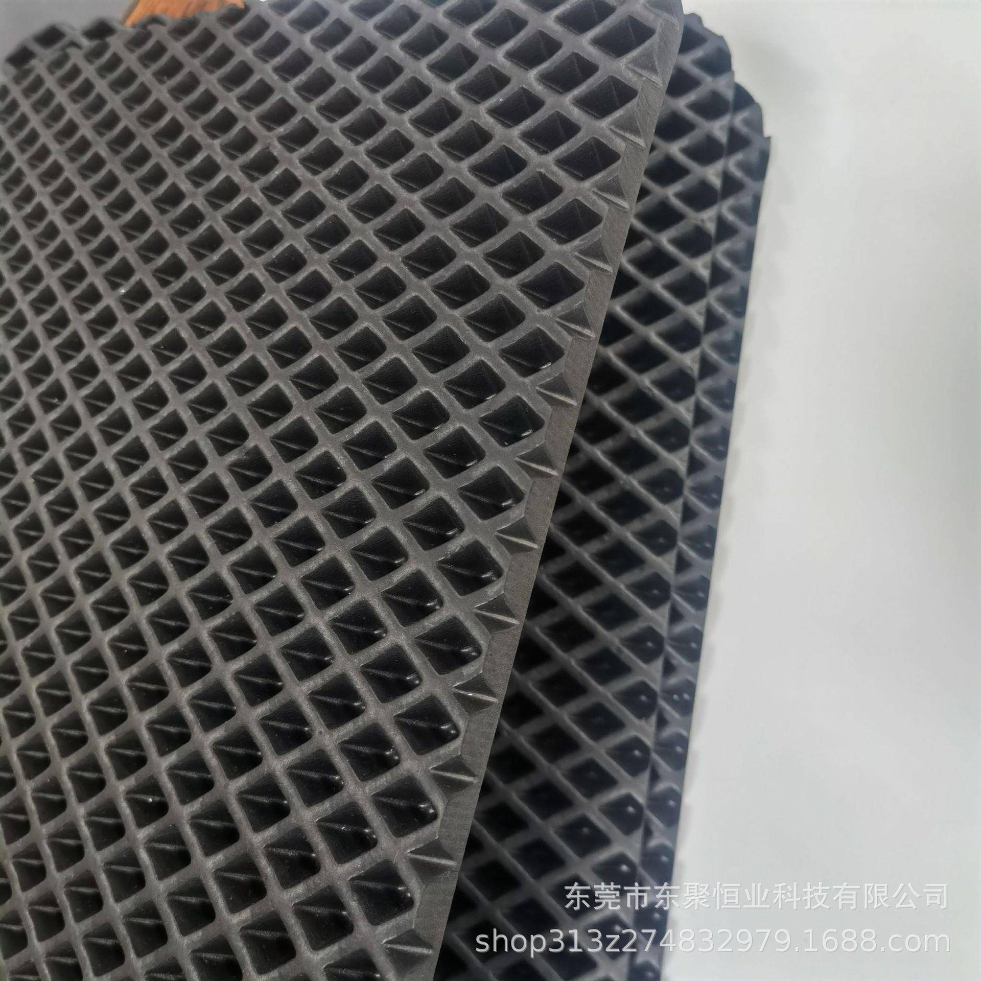 现货E料VA垫蜂窝垫方格574压车纹汽脚原材彩色EVA猫砂垫六角孔片