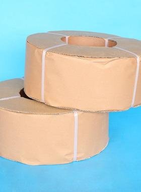 产自销打包带自pp打包带厂家机用带捆扎白色明p1206半p打包带透捆