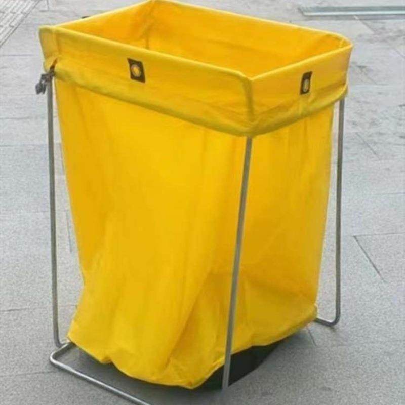 圾袋架户外露营支简易便携垃号TDpWji6i圾桶大挂架农用垃落地编织