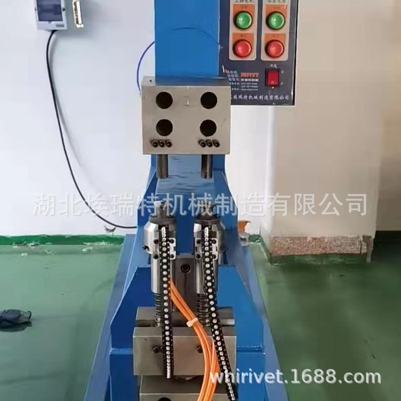 马路标志牌铆钉机NUS铝自铆接压钉板机全冲自扣动圆牌滑槽钉机