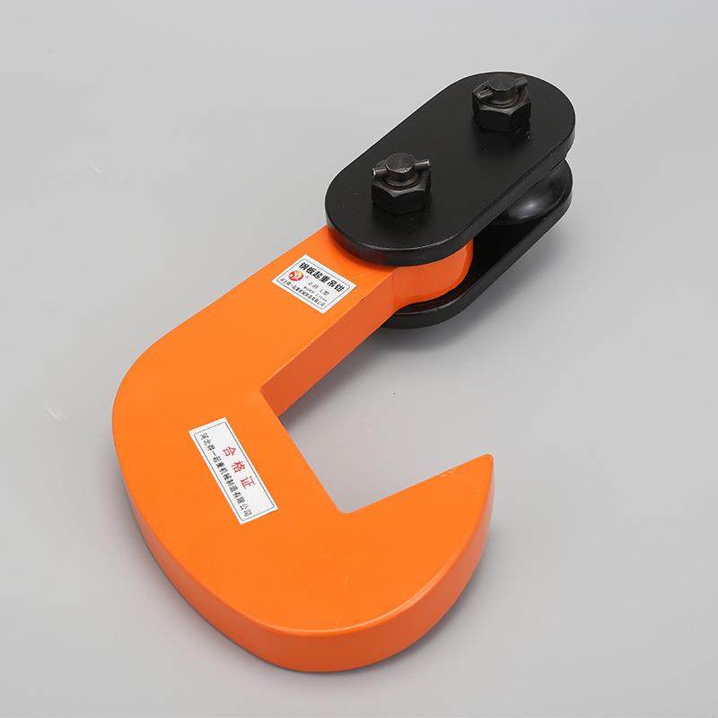 2T3T5钢板吊钳T12吨钢板吊钳单钢铁板夹板具模锻单板起重钳PDQ板