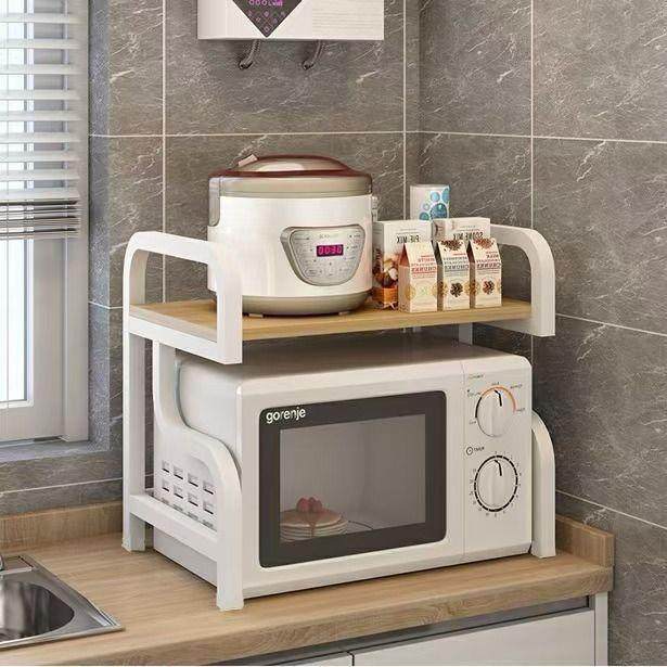 微波置物炉厨房面台置物架架家用收纳置物架厂家直供双层烤箱架桌,厨房/烹饪用具,抹布架/厨房清洁收纳架,淘宝优惠券,粉丝福利购,淘宝优惠卷