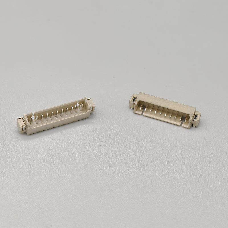 厂家MX1.25S连盘接器式贴片MT针座卧母座端子座接插件HKW编带装